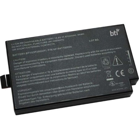 Battery Technology BTI Battery - For Notebook - Battery Rechargeable - 8700 mAh - 94 Wh - 10.8 V GBM9X1-BTI