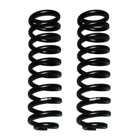 Superjock 2-2.5 in. Front Coil Springs for 2005-2014 F250-F350 Super Duty 4WD Gas, Black SU2473626