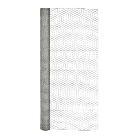 Garden Craft 72 in. H X 150 ft. L Galvanized Steel Poultry Netting 1 in. 167215