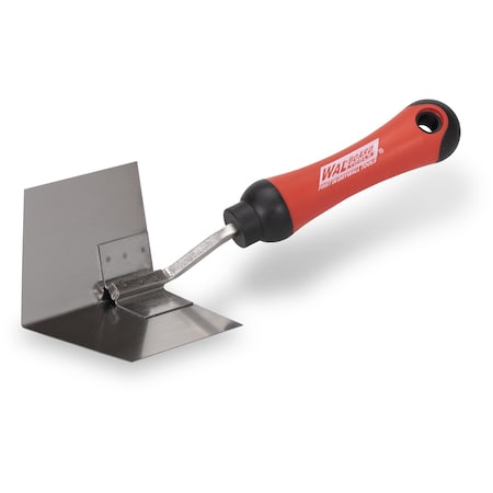 Wal-Board Tools Drywall Inside Corner Trowel, Soft Grip Handle, 4" x 3 1/2" 082-032