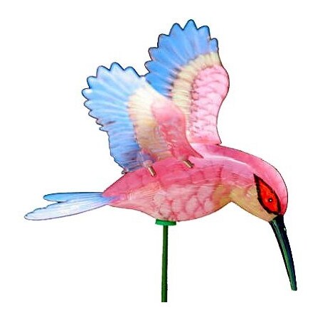 Exhart WindyWings Hummingbird Lawn Ornament 50206