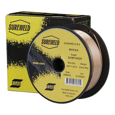 Esab MIG Welding Wire, 0.035 in dia., 11 lb 321M00911H