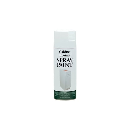 Rust-Oleum Enamel Cabinet Spray Paint, White, 12 Oz 273797