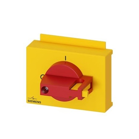 Siemens Accessory for 3KD0 size 01 direct handle, Emergency switching off, 3-pole 3KD9011-8C