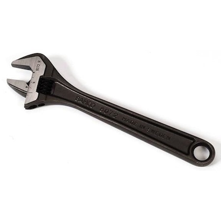 Bahco Bahco Adjustable Wrench, Black, 8" BAH8071RUS