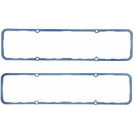 Fel-Pro 0.250 in. Thick Steel Core Silicone Rubber Valve Cover Gasket for Small Block Chevy, 10PK FEL1628B