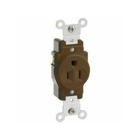 Leviton Commercial Grade Single Receptacle, 15 Amp, 125 Volt 5088