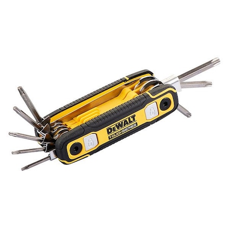 Dewalt Hex Key, Torx, Steel DWHT70268