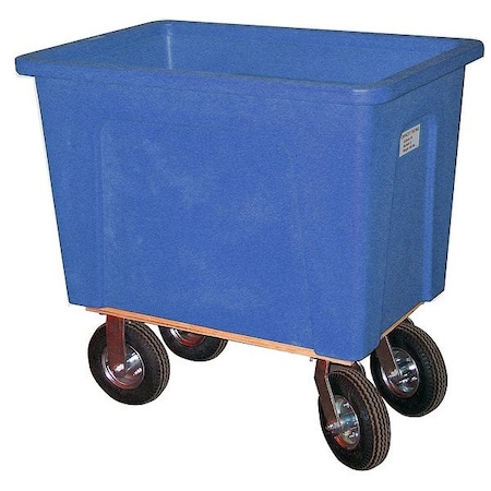 Wesco Box Truck, 38 in, 28 in, Blue, 550 lb 272537