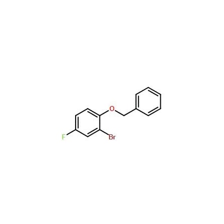 Ak Scientific 2-Bromo-4-fluorophenyl benzyl ether (1g), CAS 660842-05-7 Z0763-1g
