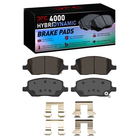 Dfc 4000 HybriDynamic, Disc Brake Pad Set, 4000-1093-01