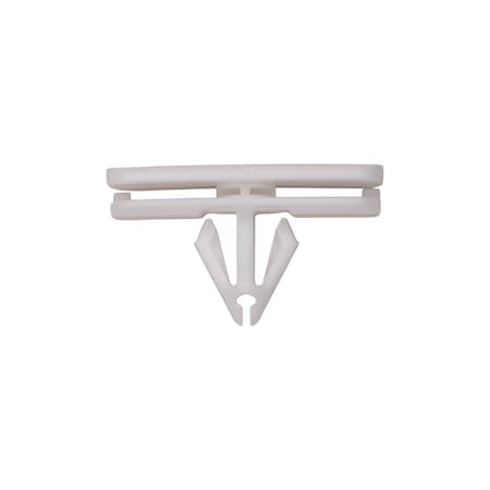 Auveco Ford Moulding Clip White Nylon, 25PK 21230