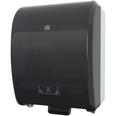 Tork Mechanical Hand Towel Roll Dispenser, H71 System, 12.32 x 9.32 x 15.95, Black 772728