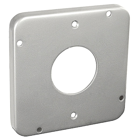 Southwire Electrical Box Cover, Square, Galvanized Steel 72C45