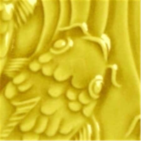 Amaco Non Toxic Glaze & 1 Pint Plastic Jar - Dark Yellow Lg-60 351863