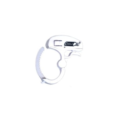 Cable Wholesale Micro Cable Clic, Reusable Ratcheting Adjustable Cable Management, 13/32 - 5/8in, 30CA-09120