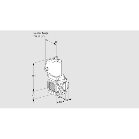 Honeywell Kromschroder Solenoid Gas Safety Valve – Class A, EN 161, 500 mbar, IP65 Rated KS88020110