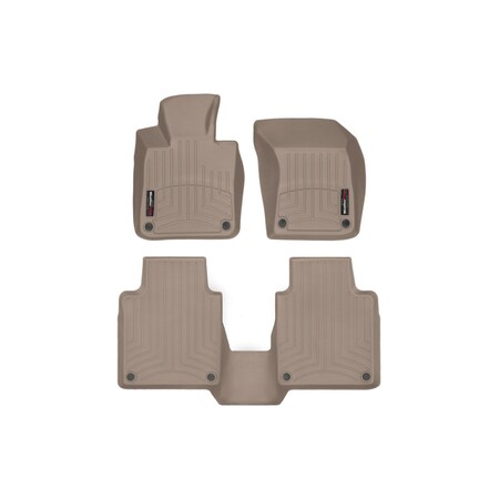 Weathertech Tan, Front and Rear Floorliners 451281-1-2