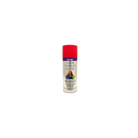 True Value Premium Decor Spray Paint, Hot Red Gloss, 12-oz. PDS97-AER
