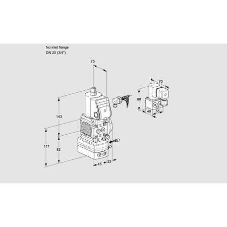 Honeywell Kromschroder VAG1-/20R/NWAE KS88012734