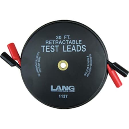 Lang 2 Leads x 30 ft. Retractable Test Leads LNG-1137