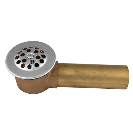 Plumb Pak Bath Drain Waste Shoe, Brass, For 609 and 615 Triple Lever Garden Tub 614RB