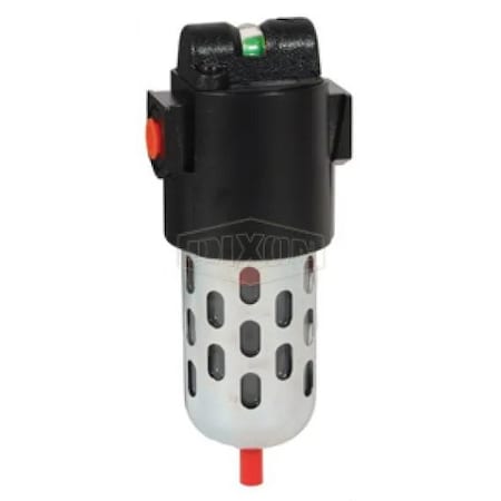 Dixon Wilkerson by Compact Modular Coalescing Filter with Bowl Guard, 1/2 in NPT/BSPP-G Port, 150 psig Pre M16-04M