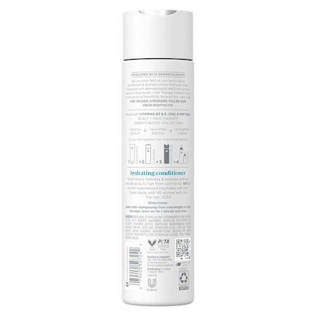 Dove Scalp Plus Hair Therapy Density Boost Hydrating Conditioner, 9.25 Ounce, 4PK 69784608