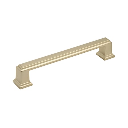 Amerock Appoint 5-1/16 in 128 mm Center-to-Center Golden Champagne Cabinet Pull BP36760BBZ