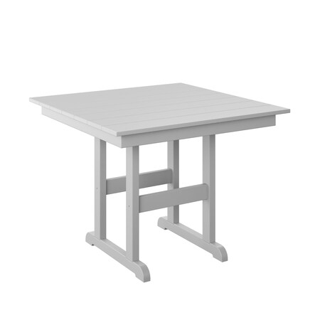 Polybird 38" SQUARE TABLE "COUNTER HEIGHT"   WHITE POLYBIRD P16-C