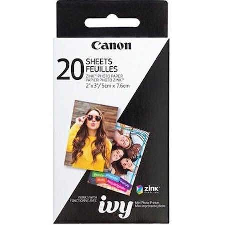 Canon ZINK PHOTO PAPER PACK 20 SHEETS 3214C001
