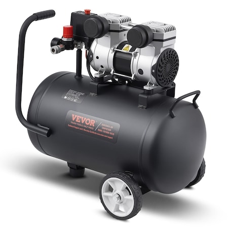 Vevor Air Compressor Compact Portable Oil Free Compressor 8 Gallon 90 PSI FB1390D-108BS-10C30