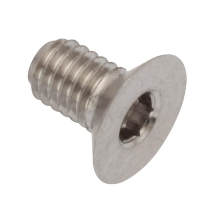 Zoro Select M3-0.50 Socket Head Cap Screw, Flat, Plain 316 Stainless Steel, 5 mm Length ZHF602M3X5