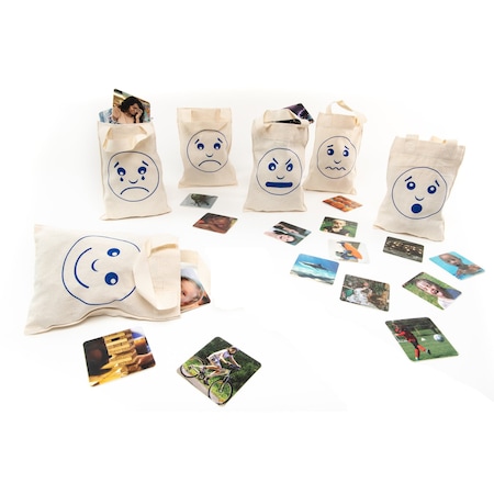 Educational Advantage Feelings & Emotions Sorting Bags EA-54