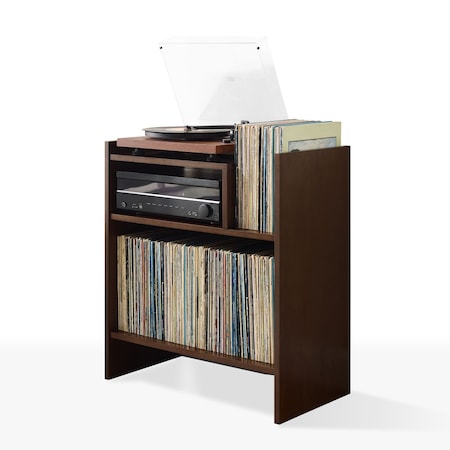 Crosley Portland Record Player Stand CF1145-BR