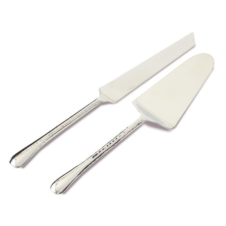 Comida Cake Server Set, Hammered CO2820641