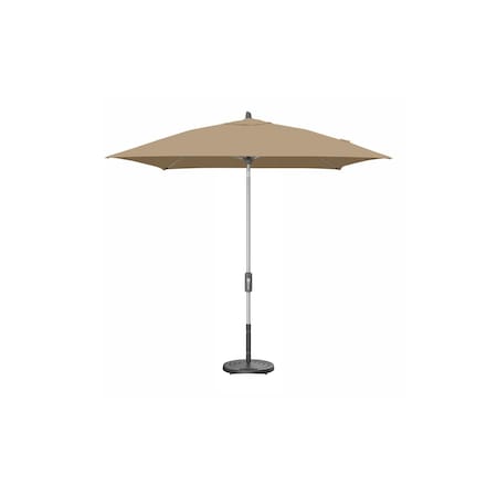 Treasure Garden 7.5 ft Square Patio Umbella, aluminum, fiberglass ribs, outdoor, Heather Beige UM847SQ-SS 5476 Heather Beige
