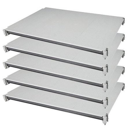 Cambro Shelf Kit, 48 in L, Speckled Gray EXSK1848S5480
