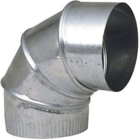 Tool 90 deg Galvanized Adjustable Elbow - 8 in. TO3544598