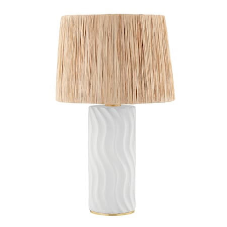 Mitzi Daniella 1 Light Table Lamp 12 In. Aged Brass HL722201-AGB/CWW