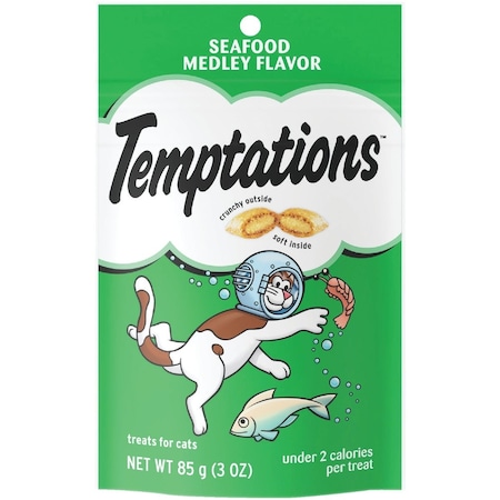 Temptations Seafood Medley 3 Oz. Cat Treat 798466