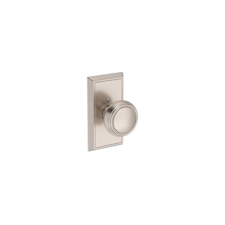 Baldwin Residential Door Knobs Half Dummy Reversible Satin Nickel HDBREHFR150