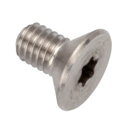 Zoro Select M3-0.50 Socket Head Cap Screw, Flat, Plain Stainless Steel, 5 mm Length ZFT286M3X5