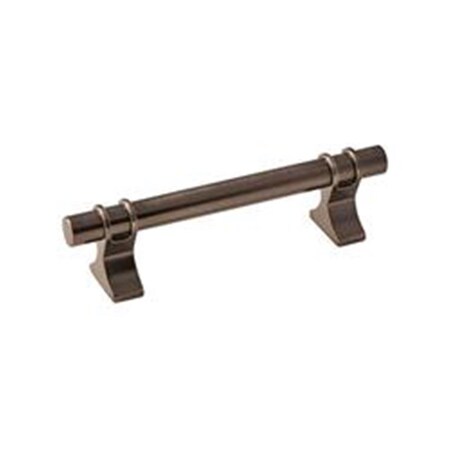 Amerock 5.312 in. Cabinet Davenport Gunmetal Zinc Pull 5004435