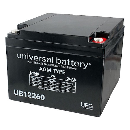Upg 12V 26Ah I2, Battery 40598