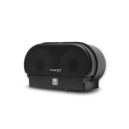 Morcon Valay Mini Twin Dispenser Smoke, 15.88in VT1003-EA