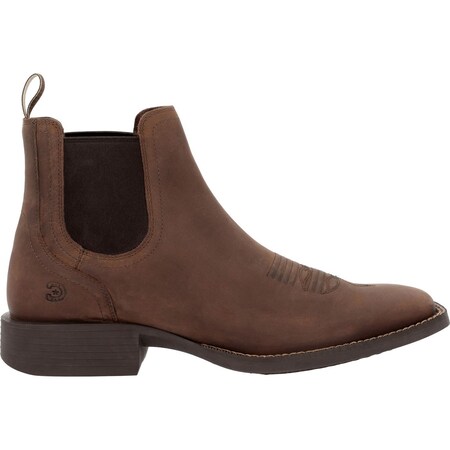 Durango Shyloh Chelsea Boot, Distressed Brown, Size 10 DDB0533