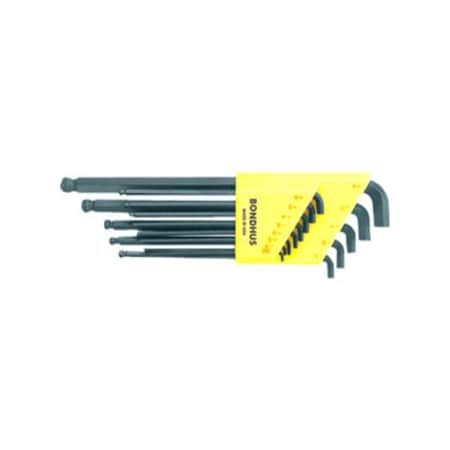 Bondhus 13 Piece SAE L-Shape Hex Key Set, 16537 16537