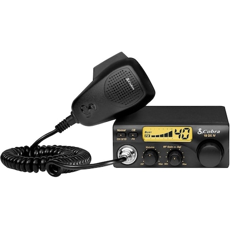 Cobra 19 DX IV 40-Channel Compact CB Radio 19DXIV