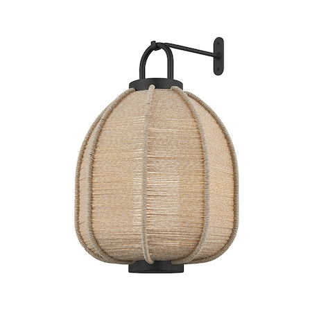 Troy Lighting 1 Light Shore Flush Mount Patina Brass/Slate Gesso C7212-PBR/GSL